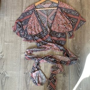 Jen’s Pirate Booty Wrap Top